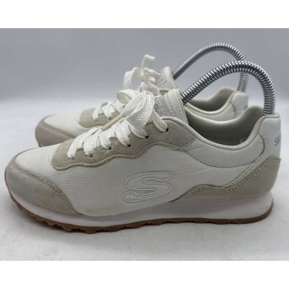 Skechers OG 85 Vibein White Womens Size‎ 6 Athletic Sneakers